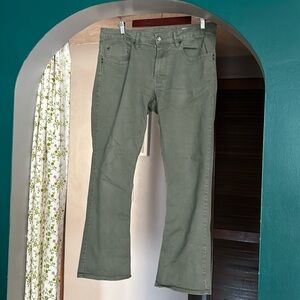 Army green jean, good condition